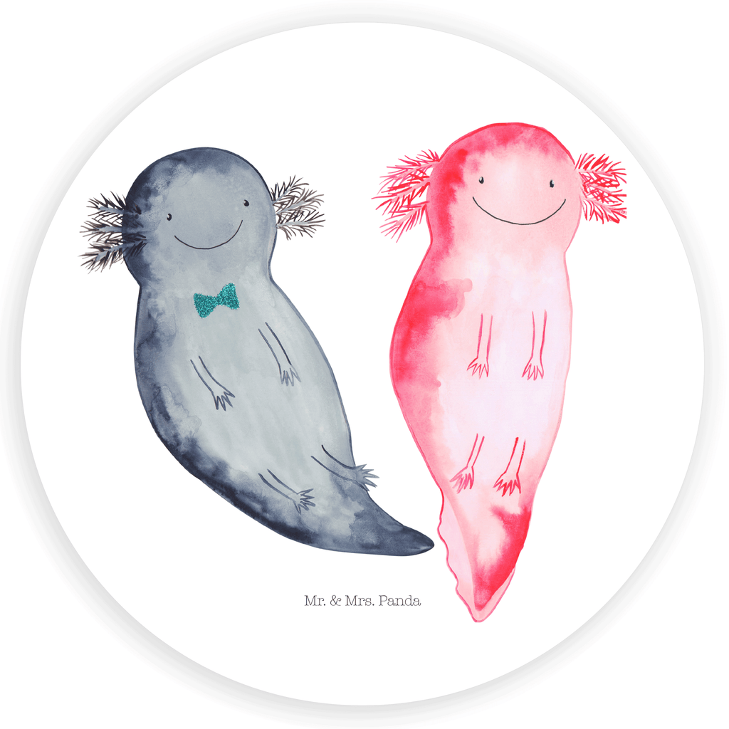120mm Rund Aufkleber Axolotl Axel+Lotte Sticker, Aufkleber, Etikett, Kinder, rund, Axolotl, Molch, Axolot, Schwanzlurch, Lurch, Lurche, Liebe, große Liebe, Liebesbeweis, Freund, Verlobter, Ehemann, Jahrestag, Valentinstag