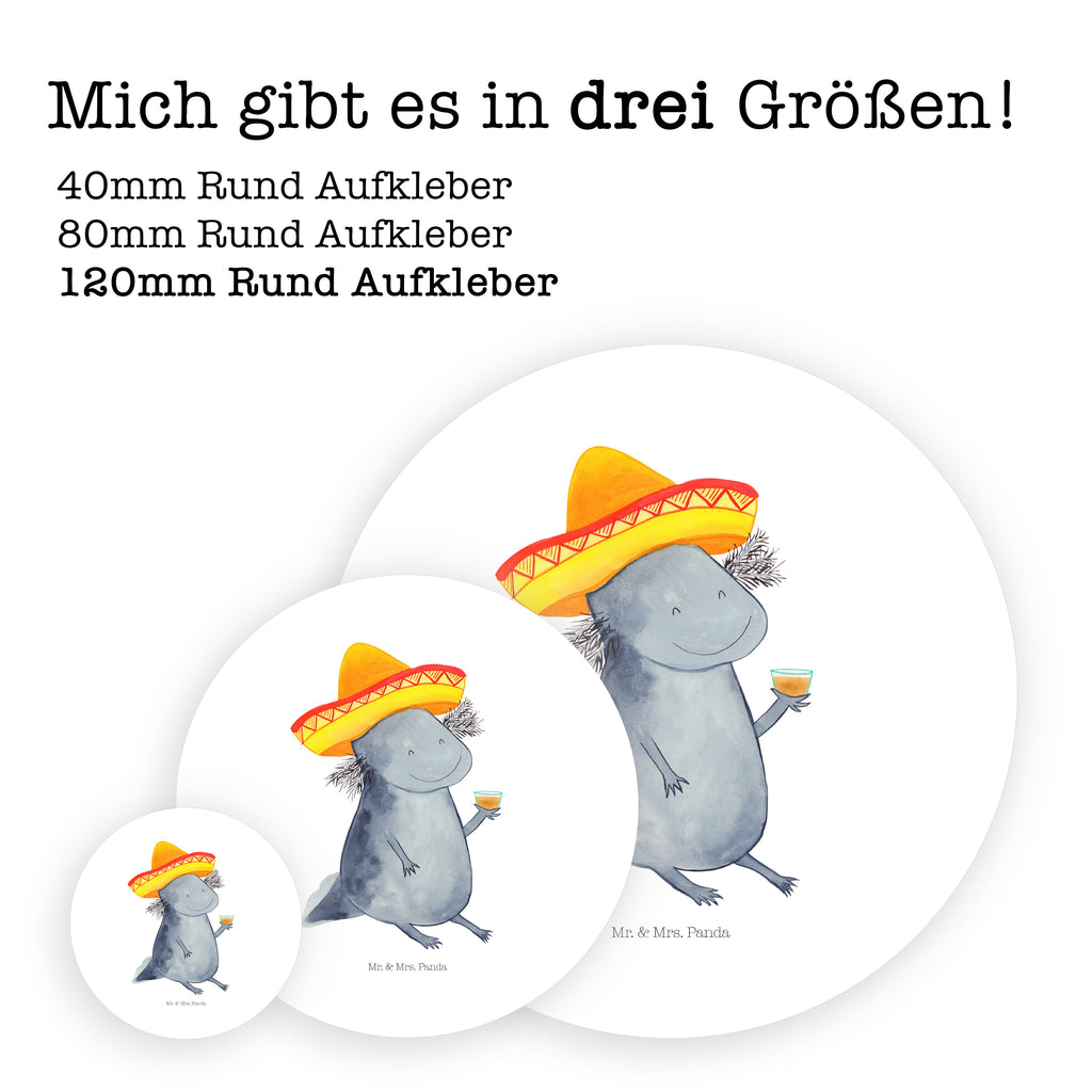 120mm Rund Aufkleber Axolotl Tequila Sticker, Aufkleber, Etikett, Kinder, rund, Axolotl, Molch, Mexico, Mexiko, Sombrero, Zitrone, Tequila, Motivation, Spruch, Schwanzlurch, Lurch, Lurche, Axolot, Feuerdrache, Feuersalamander