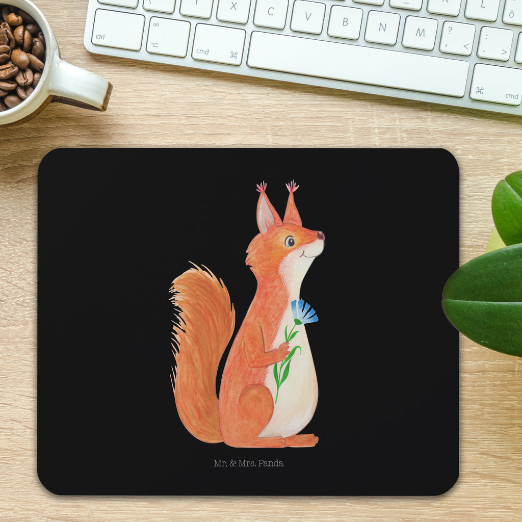 Mauspad Eichhörnchen Blume Mousepad, Computer zubehör, Büroausstattung, PC Zubehör, Arbeitszimmer, Mauspad, Einzigartiges Mauspad, Designer Mauspad, Tiermotive, Gute Laune, lustige Sprüche, Tiere, Eichhörnchen, Eichhorn, Spruch positiv, Lachen, Spaß, Motivation Sprüche, Motivation Bilder, glücklich Spruch, Spruch Deko