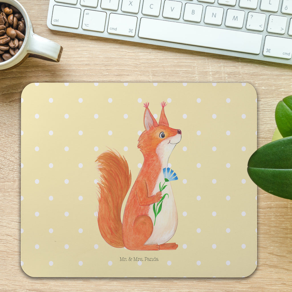 Mauspad Eichhörnchen Blume Mousepad, Computer zubehör, Büroausstattung, PC Zubehör, Arbeitszimmer, Mauspad, Einzigartiges Mauspad, Designer Mauspad, Tiermotive, Gute Laune, lustige Sprüche, Tiere, Eichhörnchen, Eichhorn, Spruch positiv, Lachen, Spaß, Motivation Sprüche, Motivation Bilder, glücklich Spruch, Spruch Deko