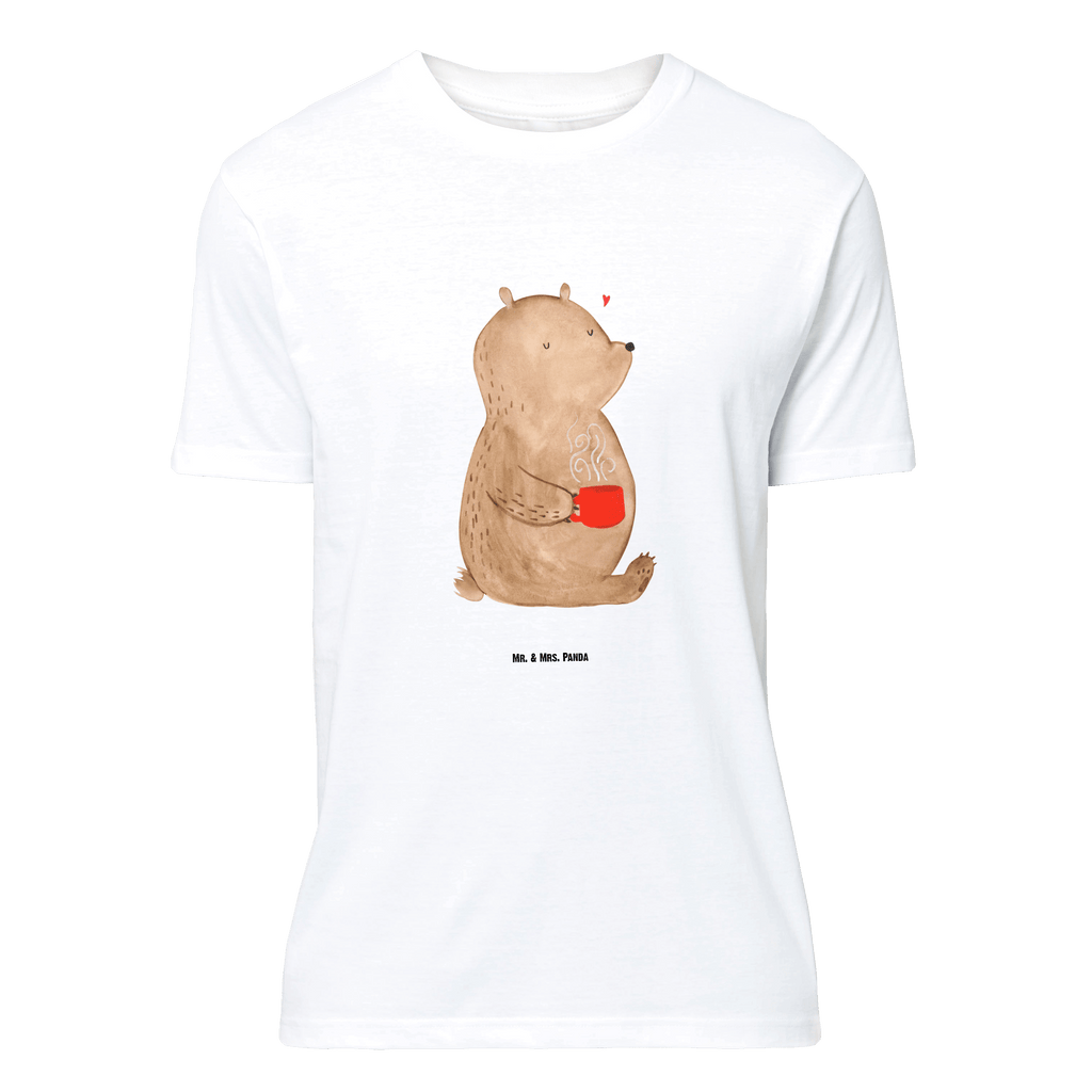 Größe M T-Shirt Bär Kaffee T-Shirt, Shirt, Tshirt, Lustiges T-Shirt, T-Shirt mit Spruch, Party, Junggesellenabschied, Jubiläum, Geburstag, Herrn, Damen, Männer, Frauen, Schlafshirt, Nachthemd, Sprüche, Bär, Teddy, Teddybär, Kaffee, Coffee, Bären, guten Morgen, Morgenroutine, Welt erobern, Welt retten, Motivation