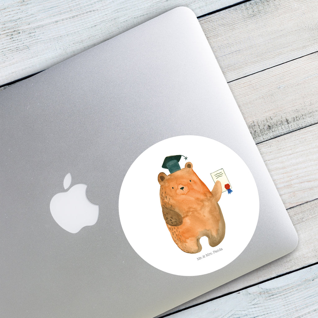 120mm Rund Aufkleber Prüfungsbär Sticker, Aufkleber, Etikett, Kinder, rund, Bär, Teddy, Teddybär, Abitur, Prüfungen, Prüfung bestanden, Abschluss, Zeugnis, Abschlusszeugnis