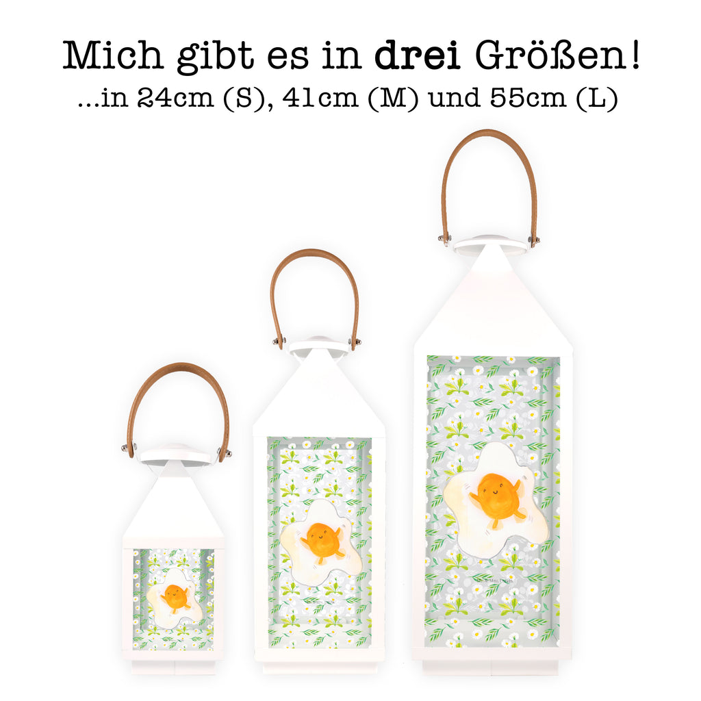 Deko Laterne Spiegelei Gartenlampe, Gartenleuchte, Gartendekoration, Gartenlicht, Laterne  kleine Laternen, XXL Laternen, Laterne groß, Tiermotive, Gute Laune, lustige Sprüche, Tiere, Ei, Spiegelei, Schön, Tag, Glücklich, Liebe
