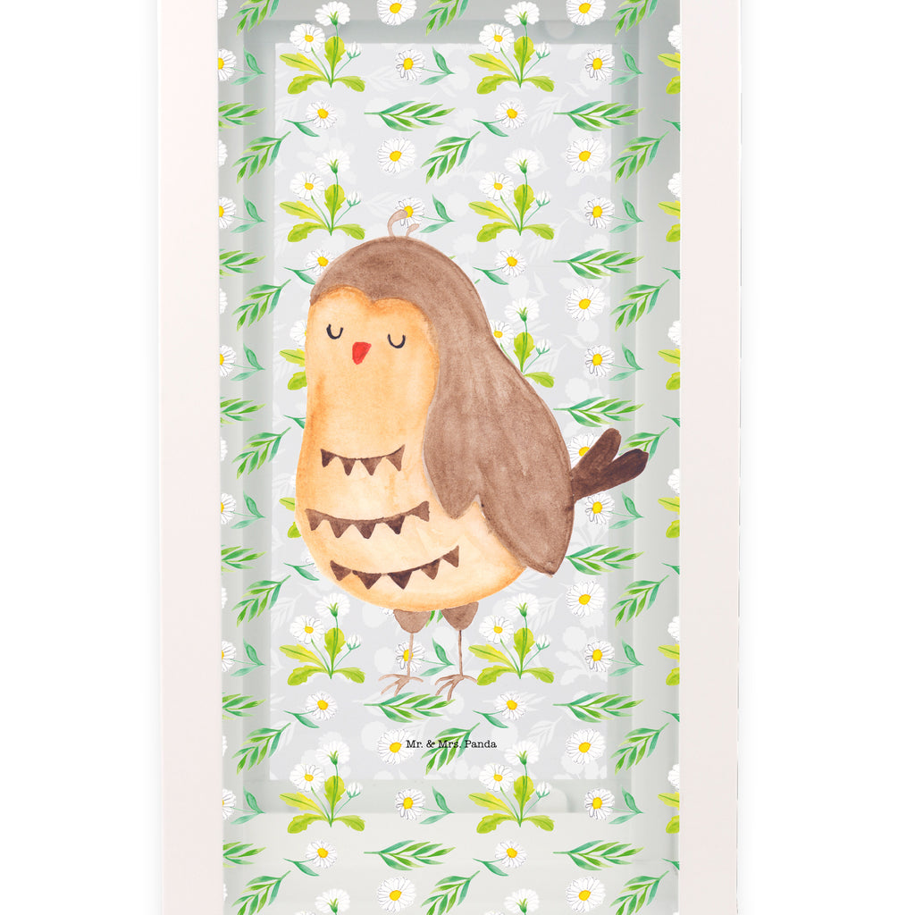Deko Laterne Eule Zufrieden Gartenlampe, Gartenleuchte, Gartendekoration, Gartenlicht, Laterne  kleine Laternen, XXL Laternen, Laterne groß, Eule, Eule Spruch, Eule deko, Owl, Liebe Spruch, Romantisch, Wortspiel lustig, Spruch schön, Geschenk Hochzeitstag