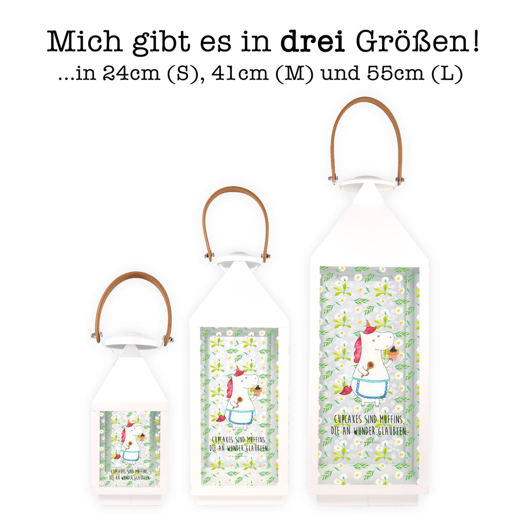 Deko Laterne Einhorn Küchenfee Gartenlampe, Gartenleuchte, Gartendekoration, Gartenlicht, Laterne  kleine Laternen, XXL Laternen, Laterne groß, Einhorn, Einhörner, Einhorn Deko, Pegasus, Unicorn, backen, Muffin, Motivation, Träumer, träumen, Bäckerin, Hobbykoch, Koch, Torte, Kuchen
