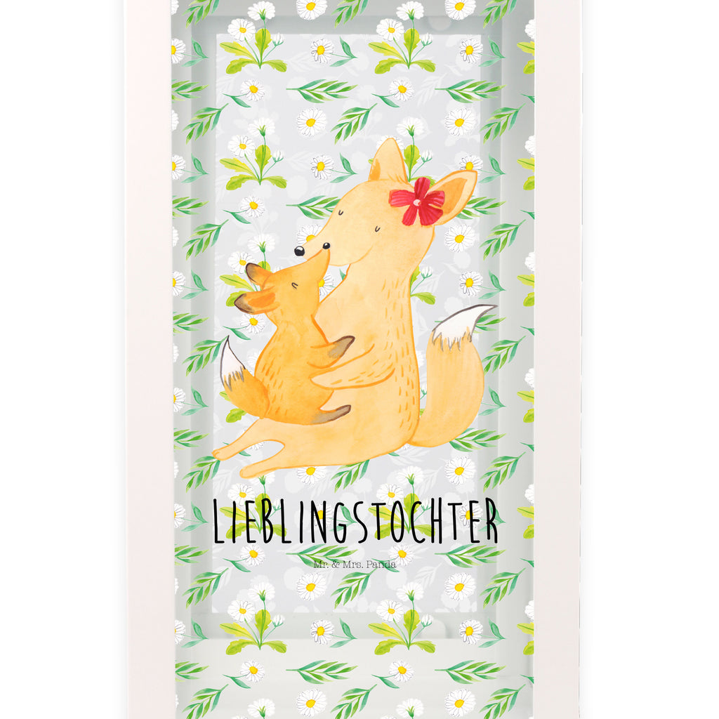 Deko Laterne Fuchs Mama & Kind Gartenlampe, Gartenleuchte, Gartendekoration, Gartenlicht, Laterne  kleine Laternen, XXL Laternen, Laterne groß, Familie, Vatertag, Muttertag, Bruder, Schwester, Mama, Papa, Oma, Opa, Mutter, Tochter, Lieblingstochter, Beste Tochter, Geschenk
