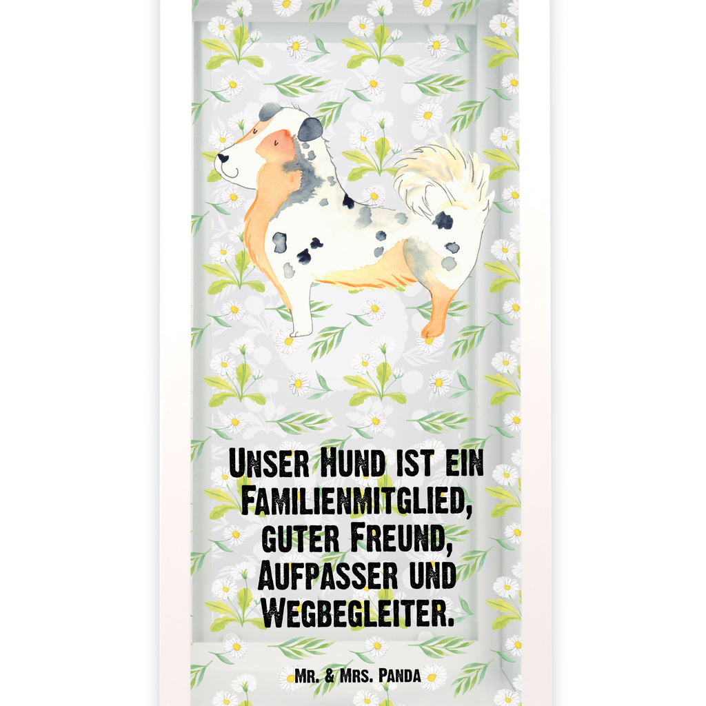 Deko Laterne Australien Shepherd Gartenlampe, Gartenleuchte, Gartendekoration, Gartenlicht, Laterne  kleine Laternen, XXL Laternen, Laterne groß, Hund, Hundemotiv, Haustier, Hunderasse, Tierliebhaber, Hundebesitzer, Sprüche, Australien Shepherd, Shepherd, Hundeliebe, Familienhund, Spruch