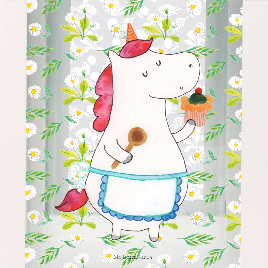 Deko Laterne Einhorn Küchenfee Gartenlampe, Gartenleuchte, Gartendekoration, Gartenlicht, Laterne  kleine Laternen, XXL Laternen, Laterne groß, Einhorn, Einhörner, Einhorn Deko, Pegasus, Unicorn, backen, Muffin, Motivation, Träumer, träumen, Bäckerin, Hobbykoch, Koch, Torte, Kuchen