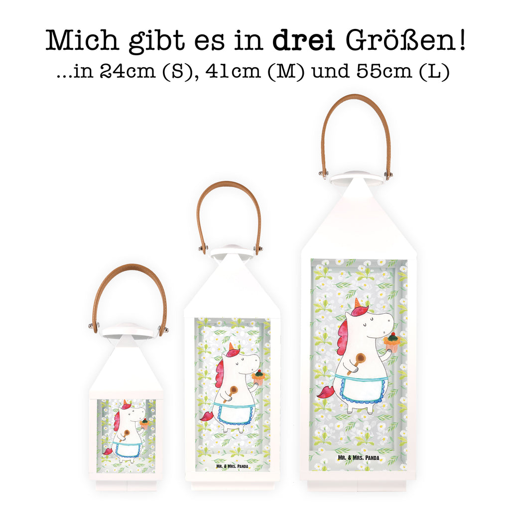 Deko Laterne Einhorn Küchenfee Gartenlampe, Gartenleuchte, Gartendekoration, Gartenlicht, Laterne  kleine Laternen, XXL Laternen, Laterne groß, Einhorn, Einhörner, Einhorn Deko, Pegasus, Unicorn, backen, Muffin, Motivation, Träumer, träumen, Bäckerin, Hobbykoch, Koch, Torte, Kuchen