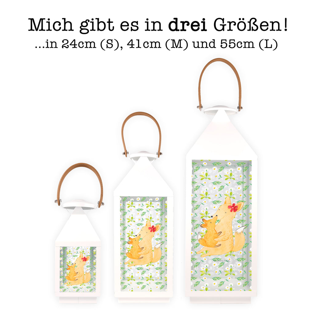 Deko Laterne Fuchs Mama & Kind Gartenlampe, Gartenleuchte, Gartendekoration, Gartenlicht, Laterne  kleine Laternen, XXL Laternen, Laterne groß, Familie, Vatertag, Muttertag, Bruder, Schwester, Mama, Papa, Oma, Opa, Mutter, Tochter, Lieblingstochter, Beste Tochter, Geschenk
