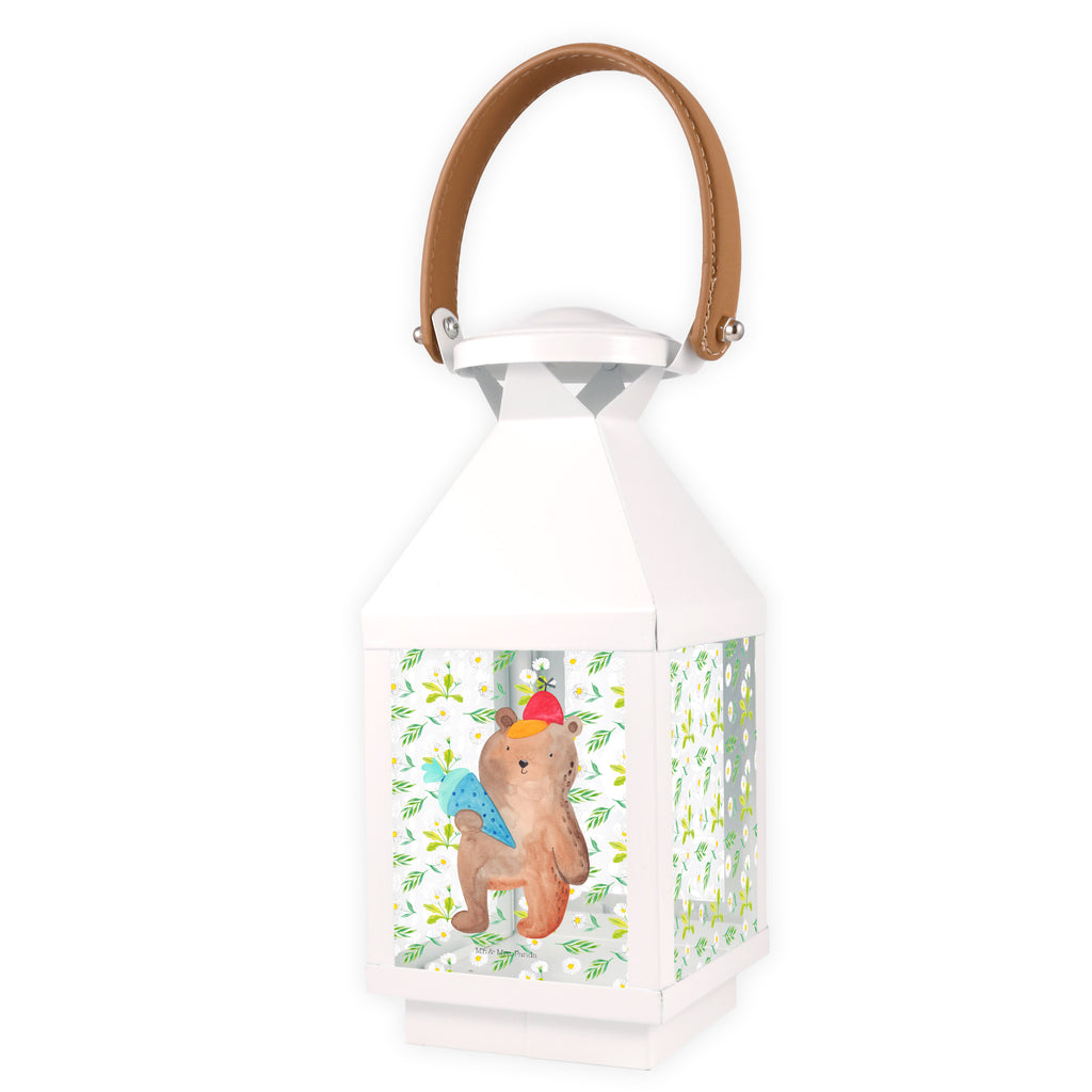 Deko Laterne Bär mit Schultüte Gartenlampe, Gartenleuchte, Gartendekoration, Gartenlicht, Laterne  kleine Laternen, XXL Laternen, Laterne groß, Bär, Teddy, Teddybär, Bär Motiv, Schultüte, Erster Schultag Geschenk, Einschulung Geschenk, Schule Geschenk, Grundschule, Schulanfang, Schulbeginn