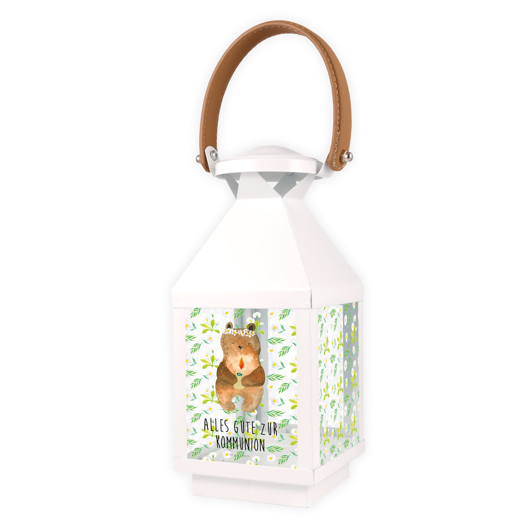 Deko Laterne Kommunion-Bär Gartenlampe, Gartenleuchte, Gartendekoration, Gartenlicht, Laterne  kleine Laternen, XXL Laternen, Laterne groß, Bär, Teddy, Teddybär, Kommunion, Gottes Segen, Taufkerze, katholisch