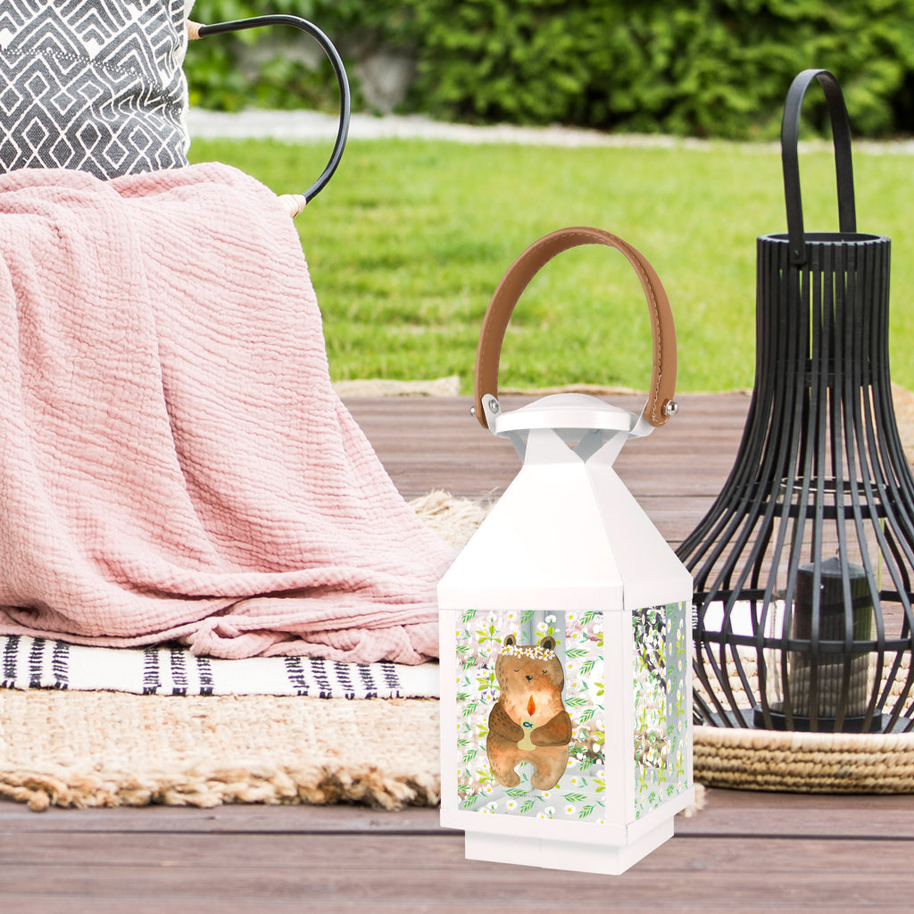 Deko Laterne Kommunion-Bär Gartenlampe, Gartenleuchte, Gartendekoration, Gartenlicht, Laterne  kleine Laternen, XXL Laternen, Laterne groß, Bär, Teddy, Teddybär, Kommunion, Gottes Segen, Taufkerze, katholisch