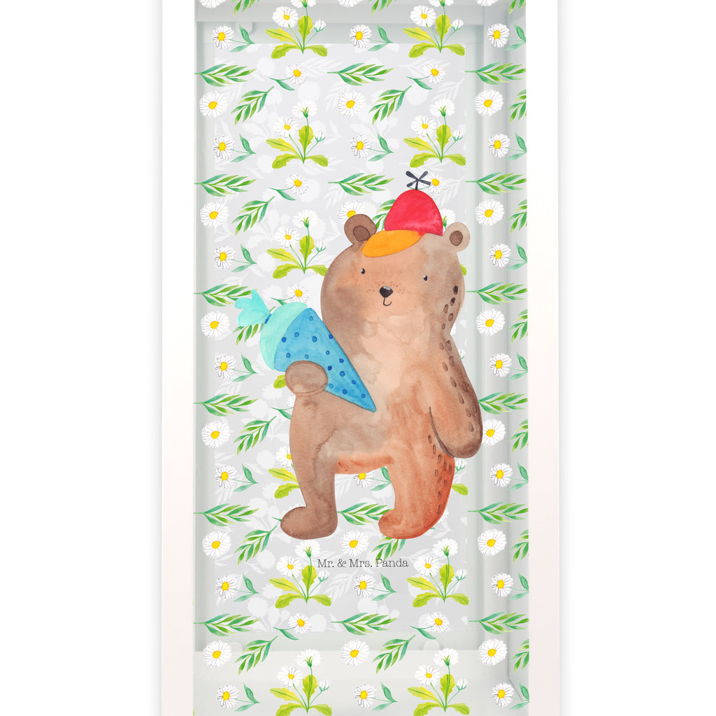 Deko Laterne Bär mit Schultüte Gartenlampe, Gartenleuchte, Gartendekoration, Gartenlicht, Laterne  kleine Laternen, XXL Laternen, Laterne groß, Bär, Teddy, Teddybär, Bär Motiv, Schultüte, Erster Schultag Geschenk, Einschulung Geschenk, Schule Geschenk, Grundschule, Schulanfang, Schulbeginn