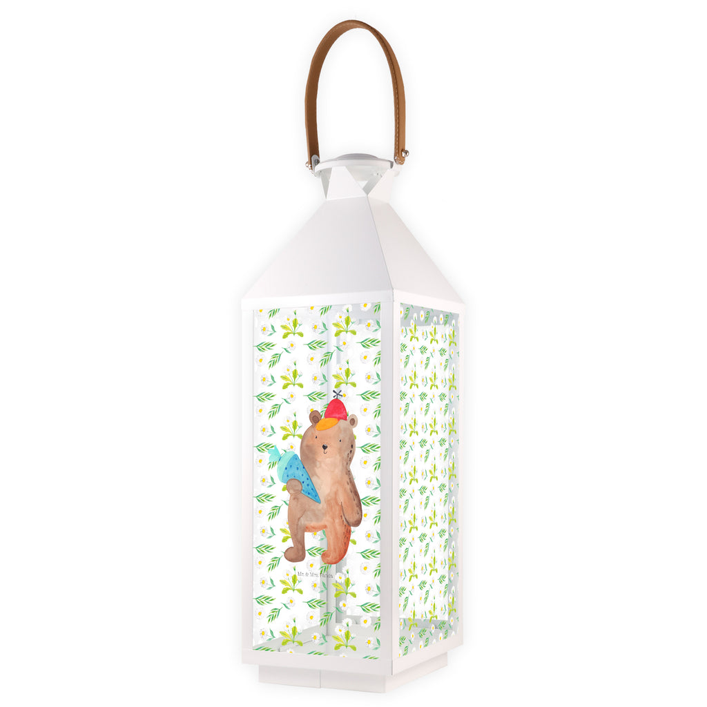Deko Laterne Bär mit Schultüte Gartenlampe, Gartenleuchte, Gartendekoration, Gartenlicht, Laterne  kleine Laternen, XXL Laternen, Laterne groß, Bär, Teddy, Teddybär, Bär Motiv, Schultüte, Erster Schultag Geschenk, Einschulung Geschenk, Schule Geschenk, Grundschule, Schulanfang, Schulbeginn