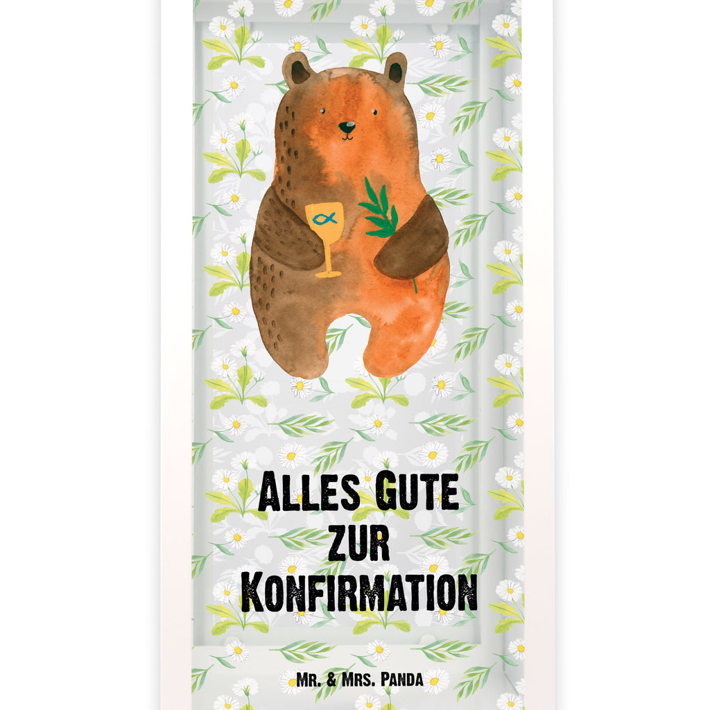 Deko Laterne Konfirmation-Bär Gartenlampe, Gartenleuchte, Gartendekoration, Gartenlicht, Laterne  kleine Laternen, XXL Laternen, Laterne groß, Bär, Teddy, Teddybär, Konfirmation, Kirche, evangelisch, Gottesdienst