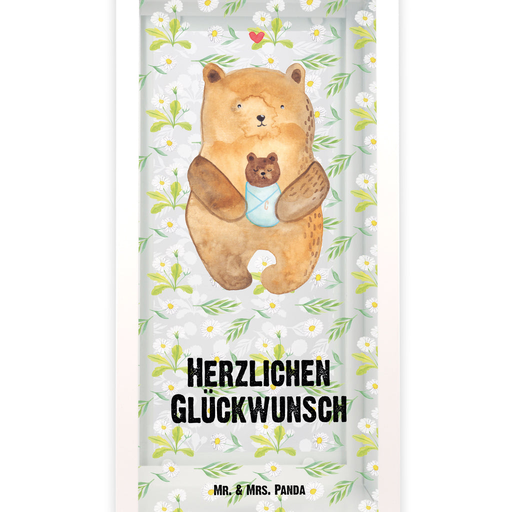 Deko Laterne Bär mit Baby Gartenlampe, Gartenleuchte, Gartendekoration, Gartenlicht, Laterne  kleine Laternen, XXL Laternen, Laterne groß, Bär, Teddy, Teddybär, Eltern, Mutter, Baby, Taufe, Geburt, Nichte, Neffe, Enkel, Enkelin, Täufling, Geburtstag, Glückwunsch