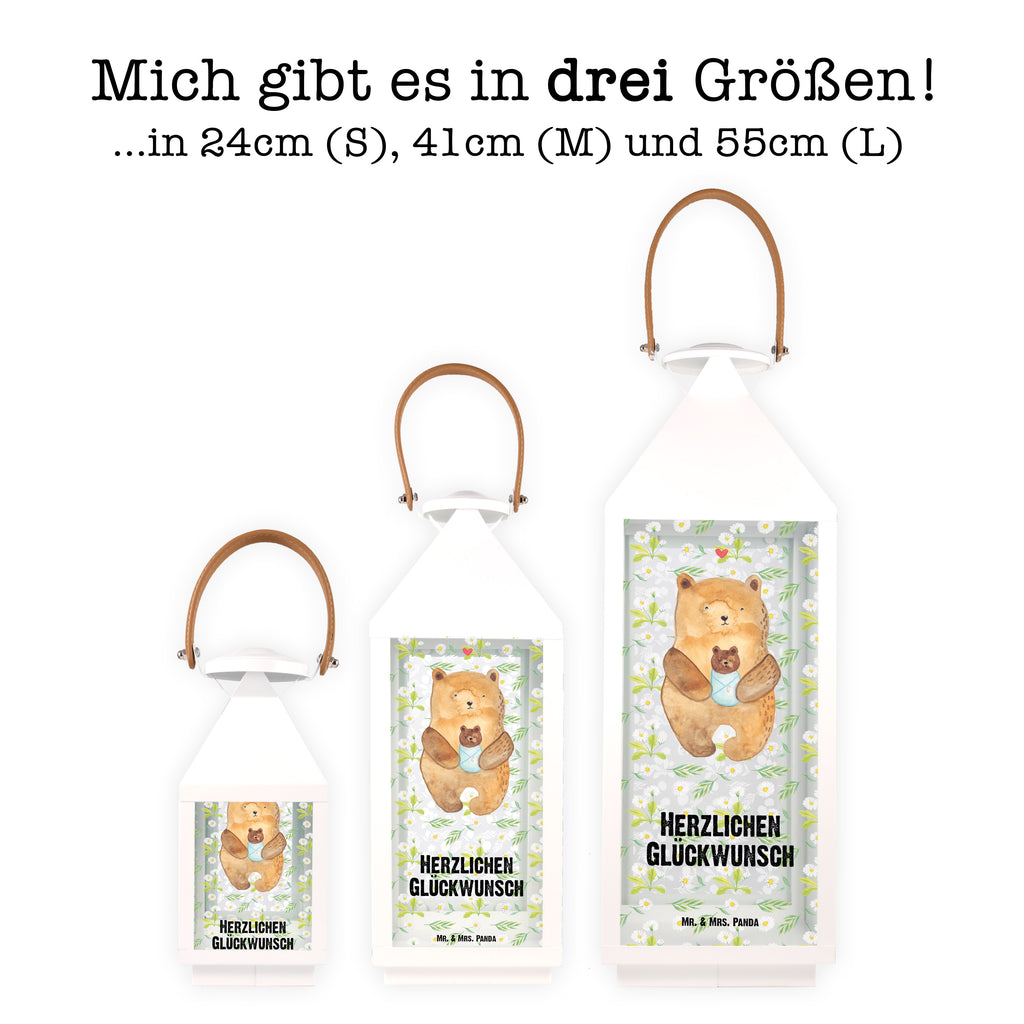 Deko Laterne Bär mit Baby Gartenlampe, Gartenleuchte, Gartendekoration, Gartenlicht, Laterne  kleine Laternen, XXL Laternen, Laterne groß, Bär, Teddy, Teddybär, Eltern, Mutter, Baby, Taufe, Geburt, Nichte, Neffe, Enkel, Enkelin, Täufling, Geburtstag, Glückwunsch