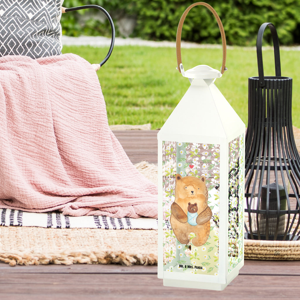 Deko Laterne Bär mit Baby Gartenlampe, Gartenleuchte, Gartendekoration, Gartenlicht, Laterne  kleine Laternen, XXL Laternen, Laterne groß, Bär, Teddy, Teddybär, Eltern, Mutter, Baby, Taufe, Geburt, Nichte, Neffe, Enkel, Enkelin, Täufling, Geburtstag, Glückwunsch