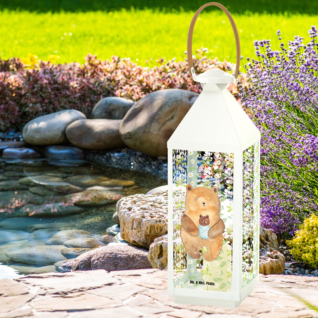 Deko Laterne Bär mit Baby Gartenlampe, Gartenleuchte, Gartendekoration, Gartenlicht, Laterne  kleine Laternen, XXL Laternen, Laterne groß, Bär, Teddy, Teddybär, Eltern, Mutter, Baby, Taufe, Geburt, Nichte, Neffe, Enkel, Enkelin, Täufling, Geburtstag, Glückwunsch