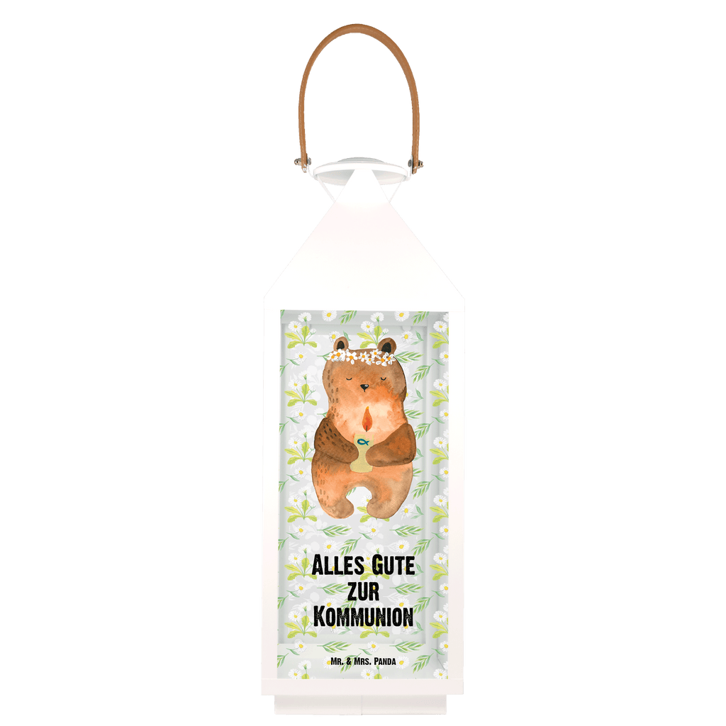 Deko Laterne Kommunion-Bär Gartenlampe, Gartenleuchte, Gartendekoration, Gartenlicht, Laterne  kleine Laternen, XXL Laternen, Laterne groß, Bär, Teddy, Teddybär, Kommunion, Gottes Segen, Taufkerze, katholisch