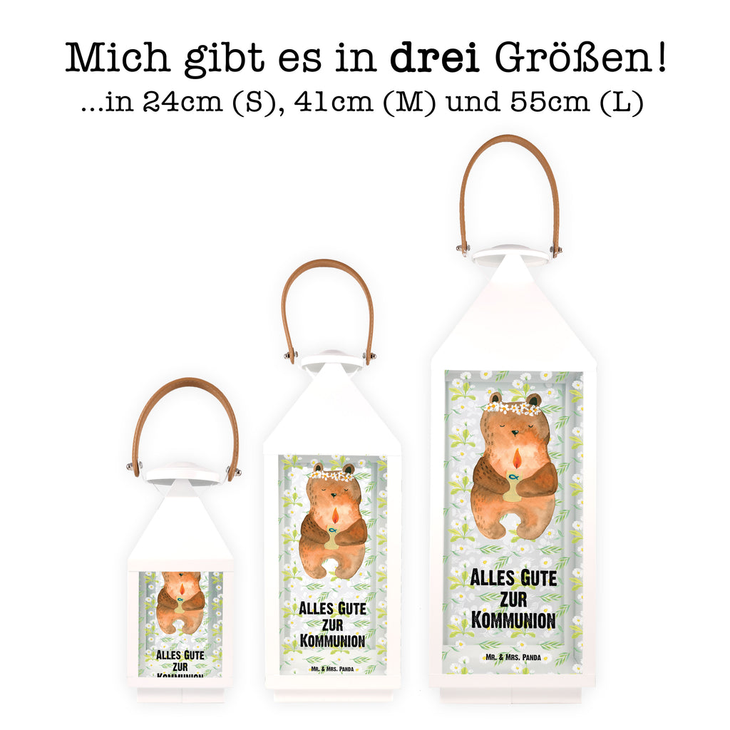 Deko Laterne Kommunion-Bär Gartenlampe, Gartenleuchte, Gartendekoration, Gartenlicht, Laterne  kleine Laternen, XXL Laternen, Laterne groß, Bär, Teddy, Teddybär, Kommunion, Gottes Segen, Taufkerze, katholisch