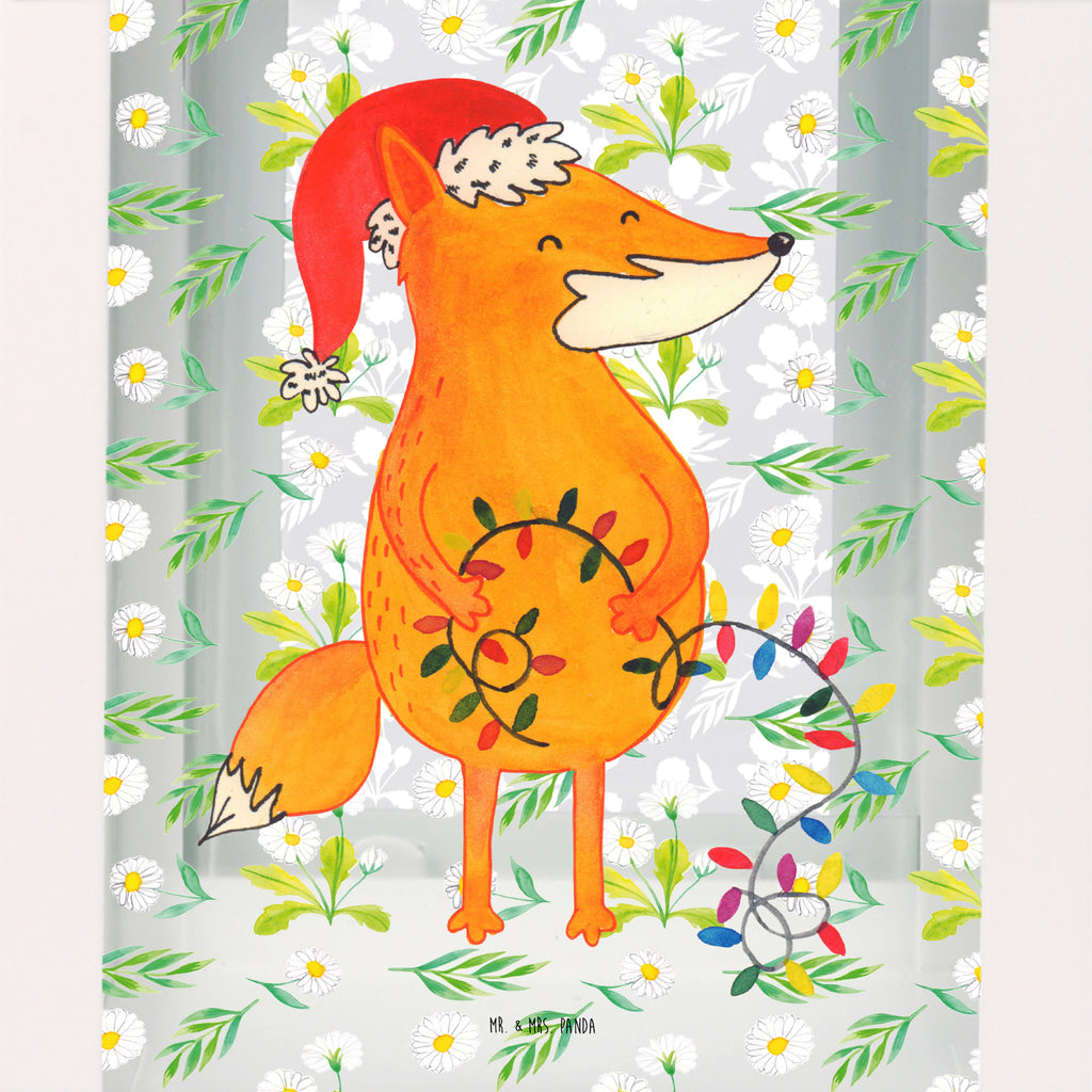 Deko Laterne Fuchs Weihnachten Gartenlampe, Gartenleuchte, Gartendekoration, Gartenlicht, Laterne  kleine Laternen, XXL Laternen, Laterne groß, Winter, Weihnachten, Weihnachtsdeko, Nikolaus, Advent, Heiligabend, Wintermotiv, Fuchs, Füchse, Spruch schön, Geschenk Weihnachten, Weihnachtsmann, Weihnachtszeit