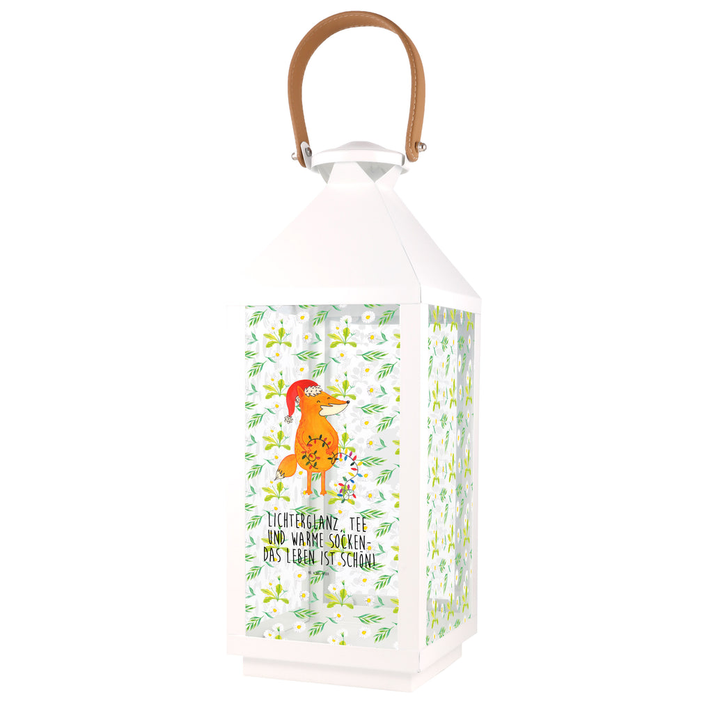 Deko Laterne Fuchs Weihnachten Gartenlampe, Gartenleuchte, Gartendekoration, Gartenlicht, Laterne  kleine Laternen, XXL Laternen, Laterne groß, Winter, Weihnachten, Weihnachtsdeko, Nikolaus, Advent, Heiligabend, Wintermotiv, Fuchs, Füchse, Spruch schön, Geschenk Weihnachten, Weihnachtsmann, Weihnachtszeit