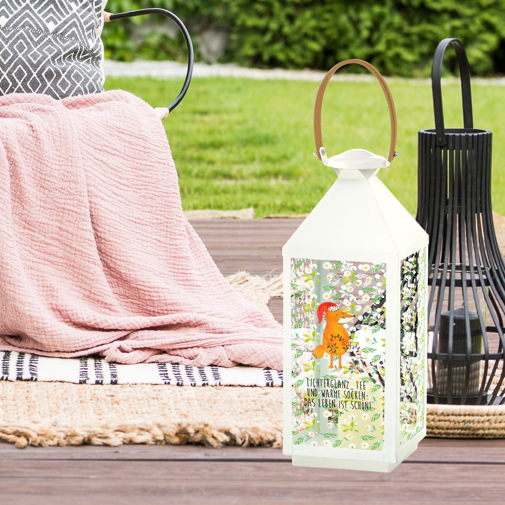 Deko Laterne Fuchs Weihnachten Gartenlampe, Gartenleuchte, Gartendekoration, Gartenlicht, Laterne  kleine Laternen, XXL Laternen, Laterne groß, Winter, Weihnachten, Weihnachtsdeko, Nikolaus, Advent, Heiligabend, Wintermotiv, Fuchs, Füchse, Spruch schön, Geschenk Weihnachten, Weihnachtsmann, Weihnachtszeit