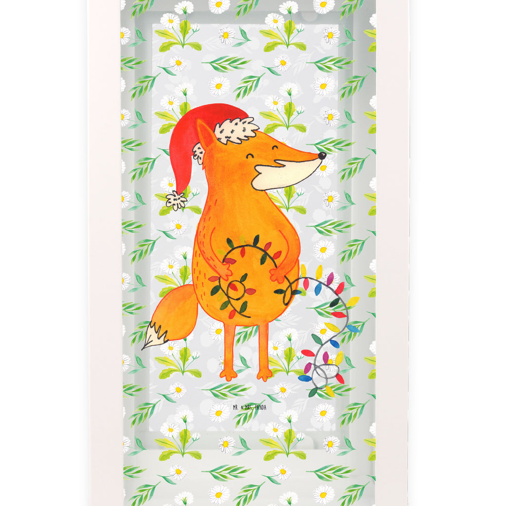 Deko Laterne Fuchs Weihnachten Gartenlampe, Gartenleuchte, Gartendekoration, Gartenlicht, Laterne  kleine Laternen, XXL Laternen, Laterne groß, Winter, Weihnachten, Weihnachtsdeko, Nikolaus, Advent, Heiligabend, Wintermotiv, Fuchs, Füchse, Spruch schön, Geschenk Weihnachten, Weihnachtsmann, Weihnachtszeit