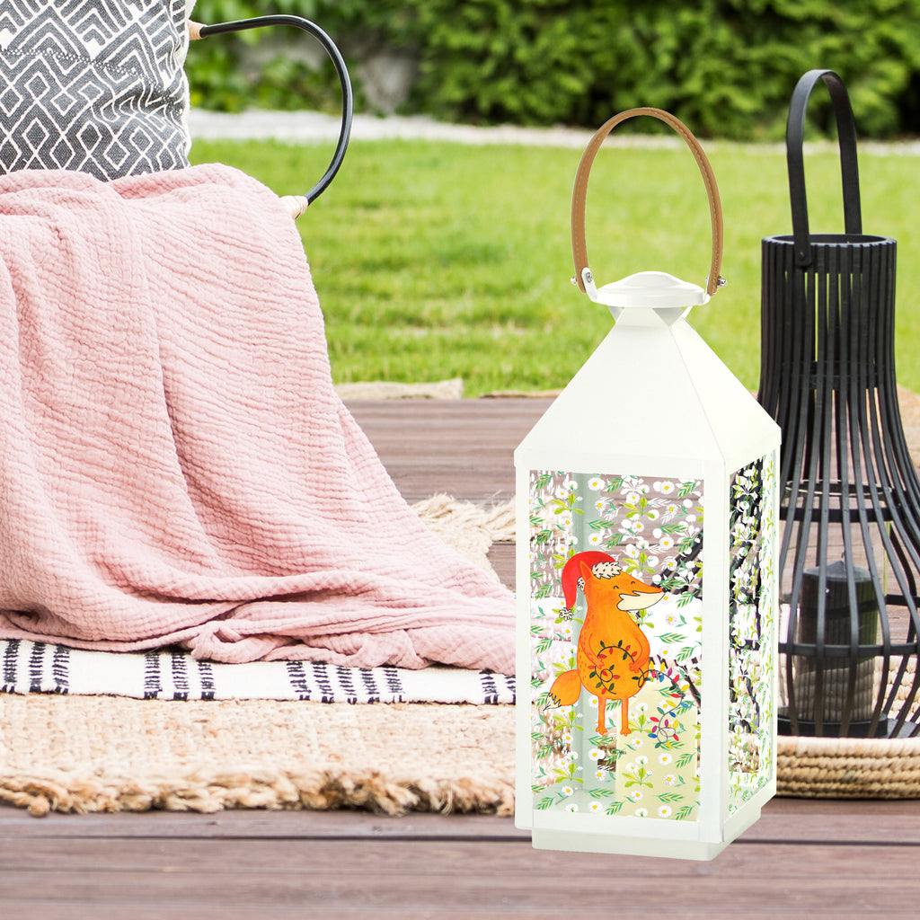 Deko Laterne Fuchs Weihnachten Gartenlampe, Gartenleuchte, Gartendekoration, Gartenlicht, Laterne  kleine Laternen, XXL Laternen, Laterne groß, Winter, Weihnachten, Weihnachtsdeko, Nikolaus, Advent, Heiligabend, Wintermotiv, Fuchs, Füchse, Spruch schön, Geschenk Weihnachten, Weihnachtsmann, Weihnachtszeit