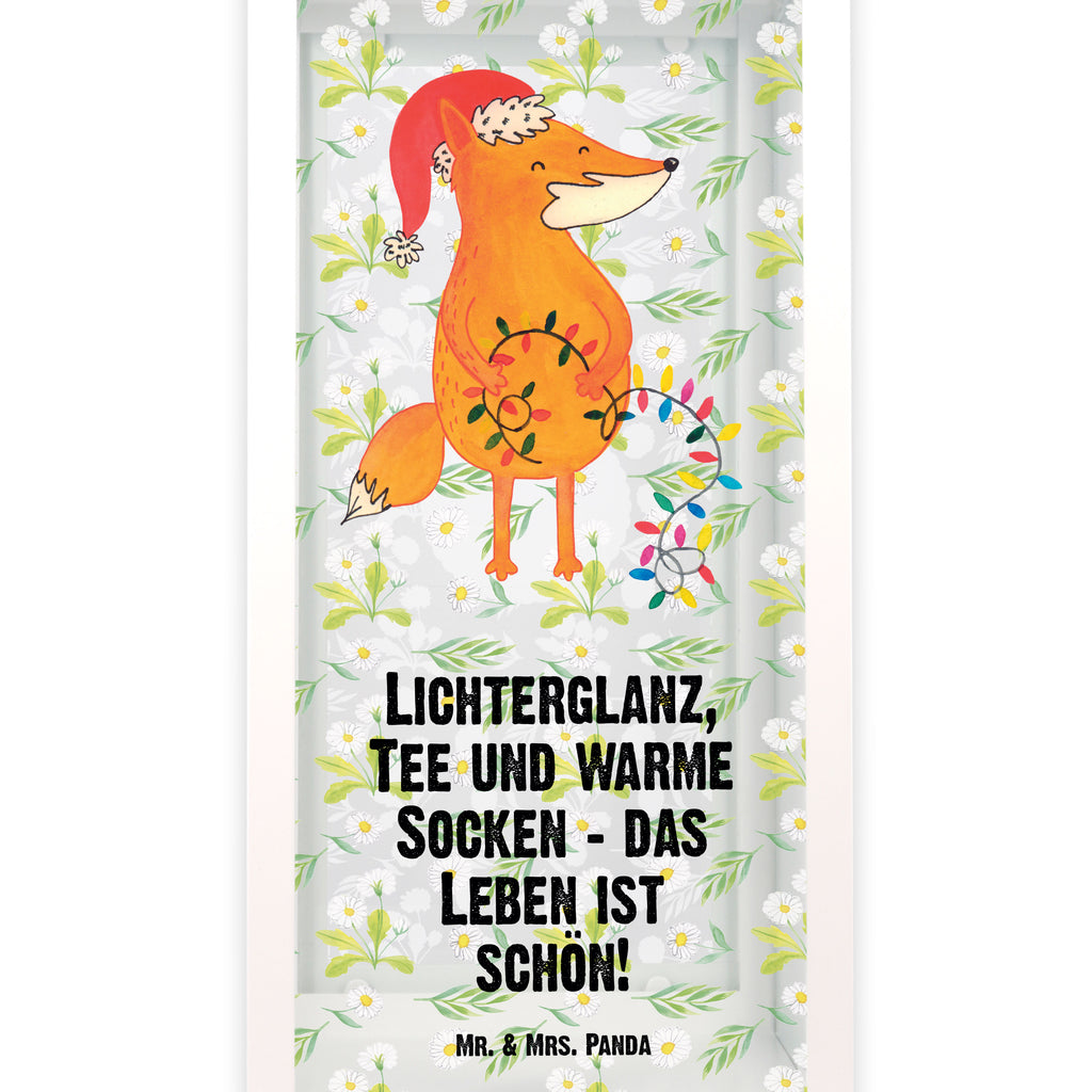 Deko Laterne Fuchs Weihnachten Gartenlampe, Gartenleuchte, Gartendekoration, Gartenlicht, Laterne  kleine Laternen, XXL Laternen, Laterne groß, Winter, Weihnachten, Weihnachtsdeko, Nikolaus, Advent, Heiligabend, Wintermotiv, Fuchs, Füchse, Spruch schön, Geschenk Weihnachten, Weihnachtsmann, Weihnachtszeit