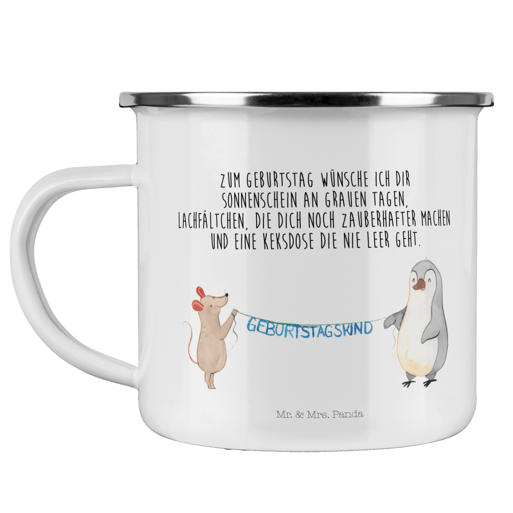 Camping Emaille Tasse Maus Pinguin Geburtstag Campingtasse, Trinkbecher, Metalltasse, Outdoor Tasse, Emaille Trinkbecher, Blechtasse Outdoor, Emaille Campingbecher, Edelstahl Trinkbecher, Metalltasse für Camping, Kaffee Blechtasse, Camping Tasse Metall, Geburtstag, Geburtstagsgeschenk, Geschenk, Maus, Pinguin, Geburtstage, Happy Birthday, Geburtstagsfeier