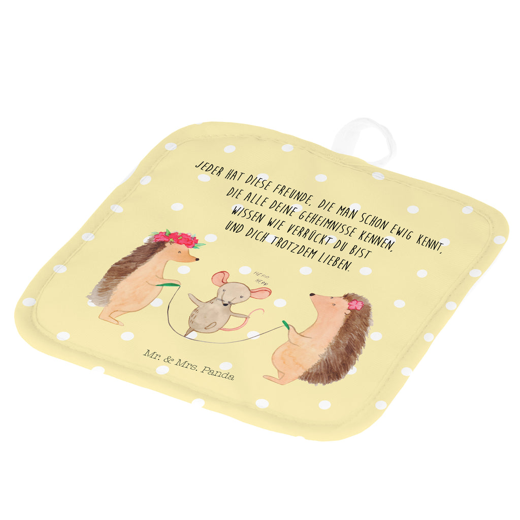 2er Set Topflappen  Igel Seilhüpfen Topflappen, Topfuntersetzer, Ofenhandschuh, Topflappen Set, Topflappen lustig, Topflappen mit Spruch, Tiermotive, Gute Laune, lustige Sprüche, Tiere, Igel, Maus, Seilspringen, Seilhüpfen, Kinder, Kindergarten