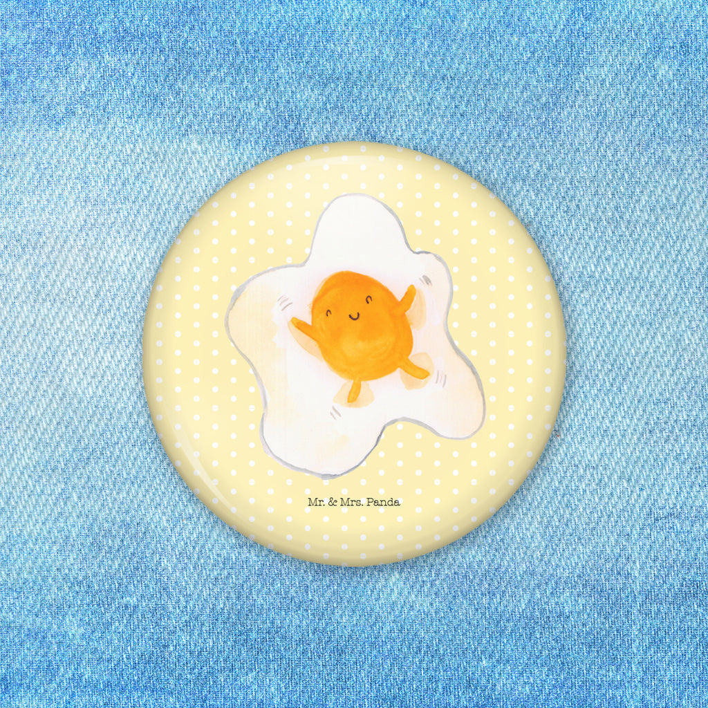 50mm Button Spiegelei 50mm Button, Button, Pin, Anstecknadel, Tiermotive, Gute Laune, lustige Sprüche, Tiere, Ei, Spiegelei, Schön, Tag, Glücklich, Liebe