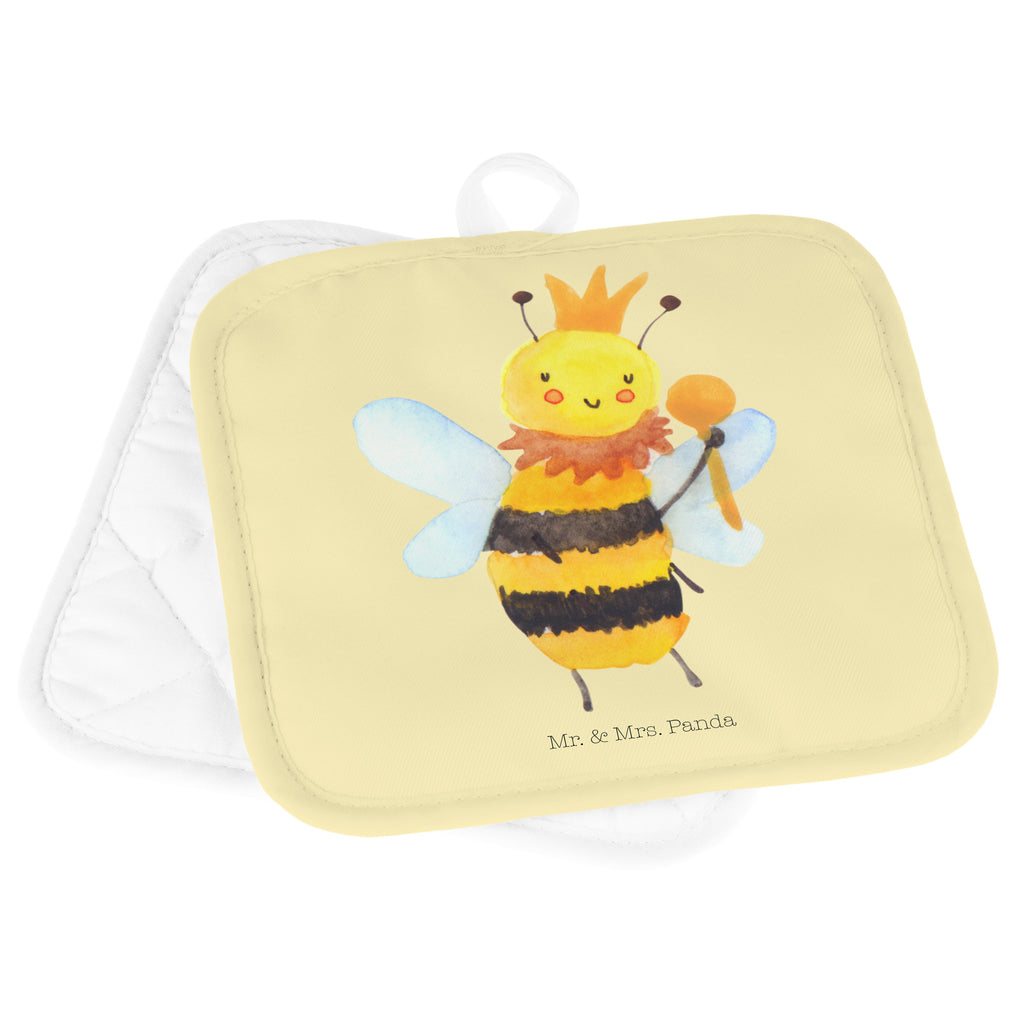 2er Set Topflappen  Biene König Topflappen, Topfuntersetzer, Ofenhandschuh, Topflappen Set, Topflappen lustig, Topflappen mit Spruch, Biene, Wespe, Hummel