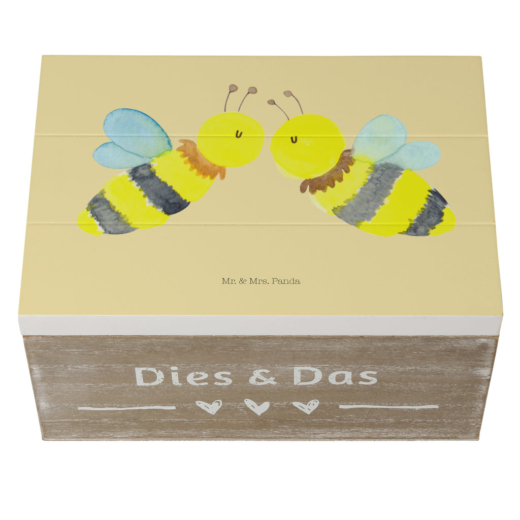 Holzkiste Biene Liebe Holzkiste, Kiste, Schatzkiste, Truhe, Schatulle, XXL, Erinnerungsbox, Erinnerungskiste, Dekokiste, Aufbewahrungsbox, Biene, Wespe, Hummel
