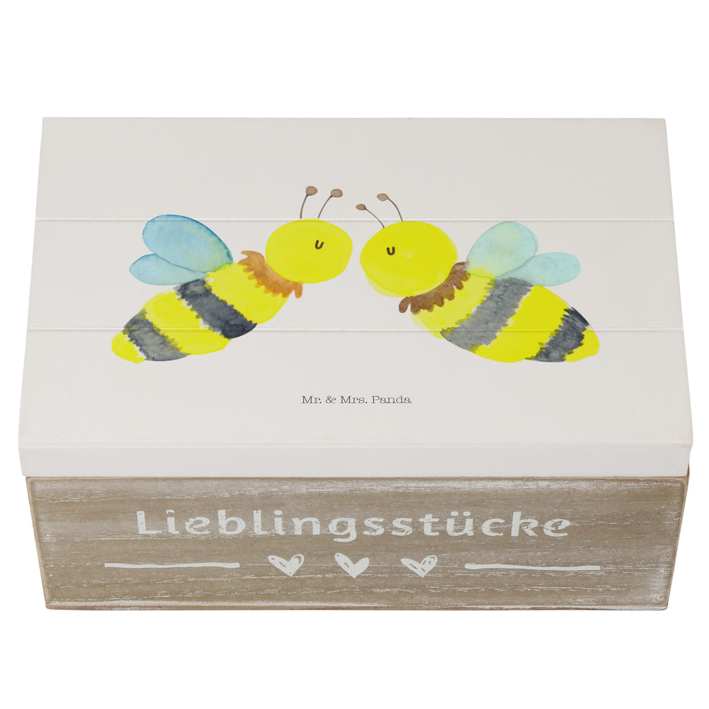 Holzkiste Biene Liebe Holzkiste, Kiste, Schatzkiste, Truhe, Schatulle, XXL, Erinnerungsbox, Erinnerungskiste, Dekokiste, Aufbewahrungsbox, Biene, Wespe, Hummel