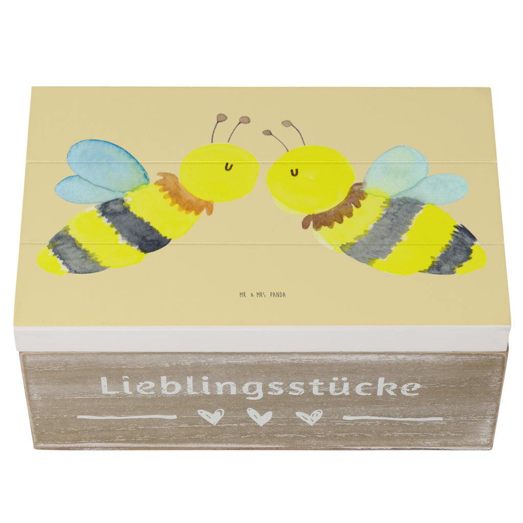 Holzkiste Biene Liebe Holzkiste, Kiste, Schatzkiste, Truhe, Schatulle, XXL, Erinnerungsbox, Erinnerungskiste, Dekokiste, Aufbewahrungsbox, Biene, Wespe, Hummel