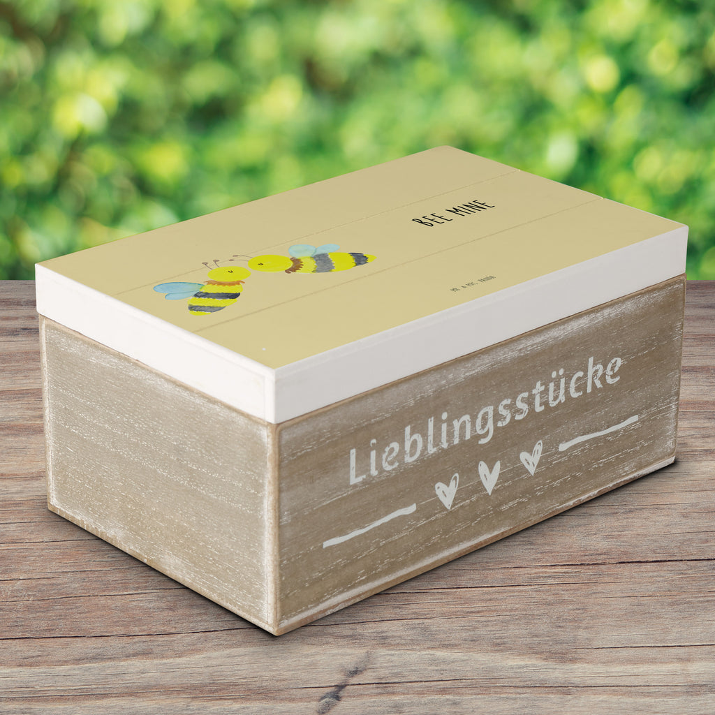 Holzkiste Biene Liebe Holzkiste, Kiste, Schatzkiste, Truhe, Schatulle, XXL, Erinnerungsbox, Erinnerungskiste, Dekokiste, Aufbewahrungsbox, Biene, Wespe, Hummel