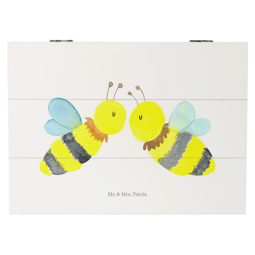 Holzkiste Biene Liebe Holzkiste, Kiste, Schatzkiste, Truhe, Schatulle, XXL, Erinnerungsbox, Erinnerungskiste, Dekokiste, Aufbewahrungsbox, Biene, Wespe, Hummel