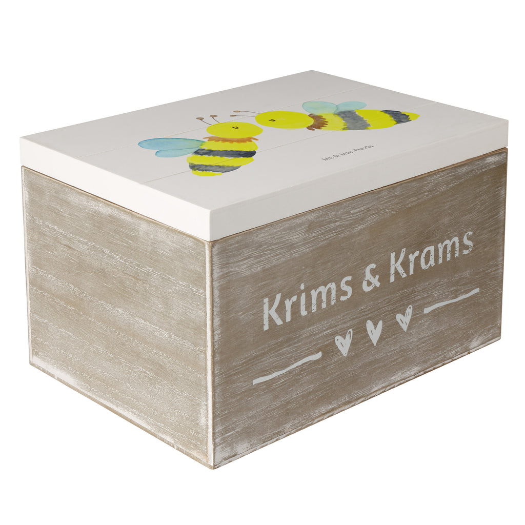 Holzkiste Biene Liebe Holzkiste, Kiste, Schatzkiste, Truhe, Schatulle, XXL, Erinnerungsbox, Erinnerungskiste, Dekokiste, Aufbewahrungsbox, Biene, Wespe, Hummel