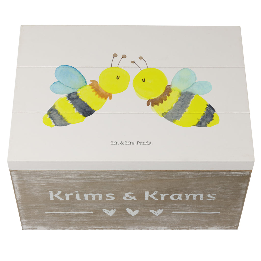 Holzkiste Biene Liebe Holzkiste, Kiste, Schatzkiste, Truhe, Schatulle, XXL, Erinnerungsbox, Erinnerungskiste, Dekokiste, Aufbewahrungsbox, Biene, Wespe, Hummel