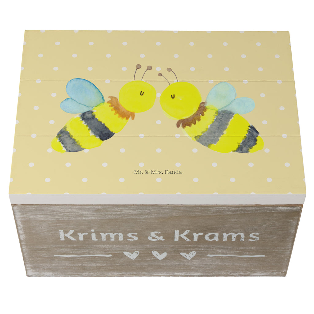 Holzkiste Biene Liebe Holzkiste, Kiste, Schatzkiste, Truhe, Schatulle, XXL, Erinnerungsbox, Erinnerungskiste, Dekokiste, Aufbewahrungsbox, Biene, Wespe, Hummel