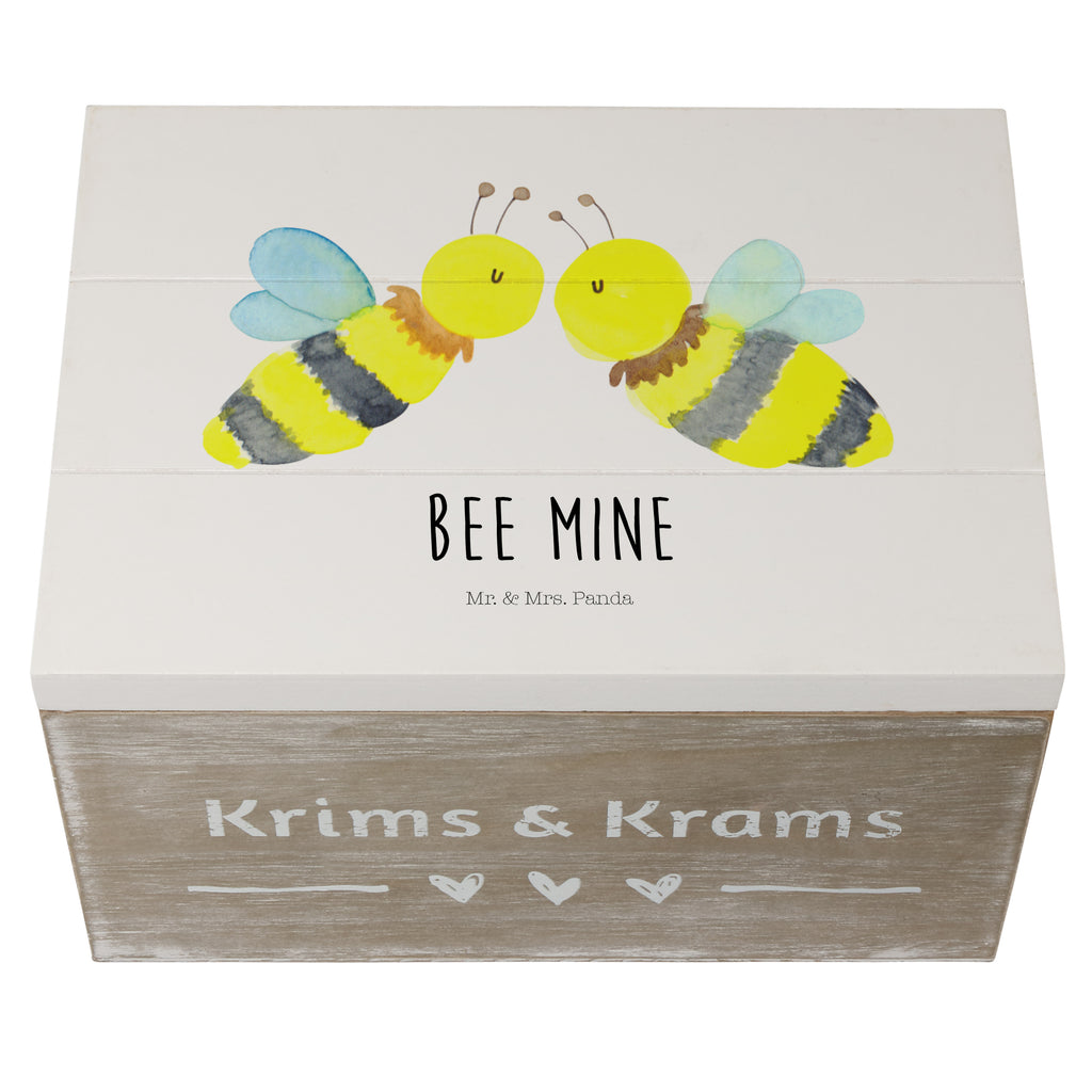 Holzkiste Biene Liebe Holzkiste, Kiste, Schatzkiste, Truhe, Schatulle, XXL, Erinnerungsbox, Erinnerungskiste, Dekokiste, Aufbewahrungsbox, Biene, Wespe, Hummel