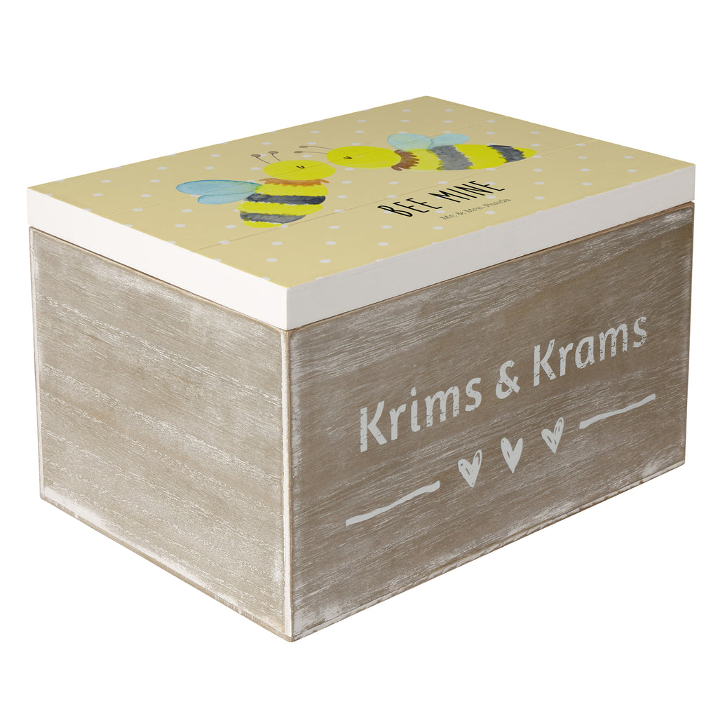 Holzkiste Biene Liebe Holzkiste, Kiste, Schatzkiste, Truhe, Schatulle, XXL, Erinnerungsbox, Erinnerungskiste, Dekokiste, Aufbewahrungsbox, Biene, Wespe, Hummel