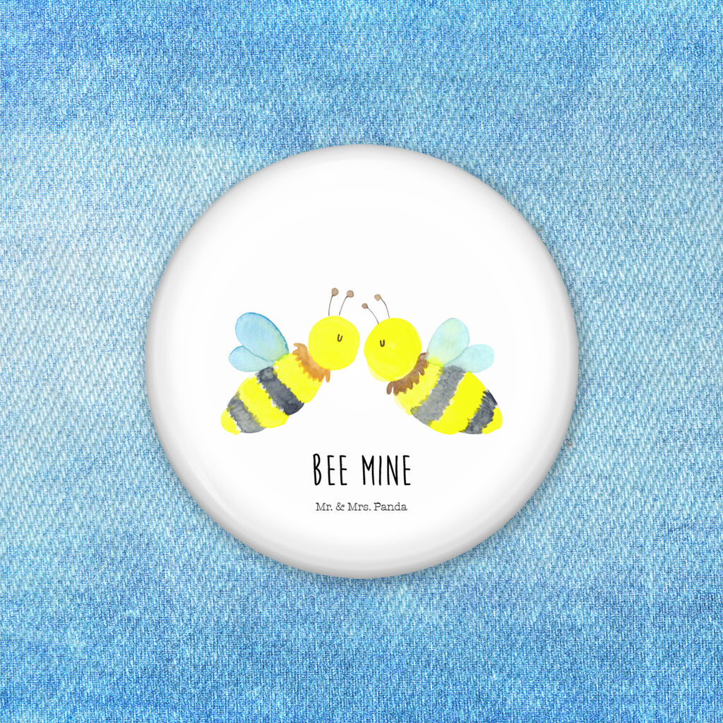 50mm Button Biene Liebe 50mm Button, Button, Pin, Anstecknadel, Biene, Wespe, Hummel