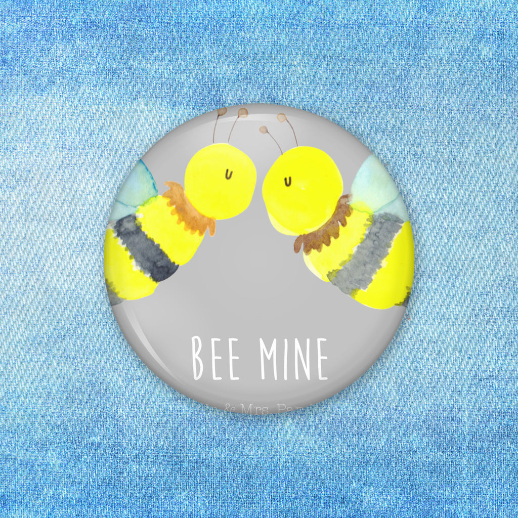50mm Button Biene Liebe 50mm Button, Button, Pin, Anstecknadel, Biene, Wespe, Hummel