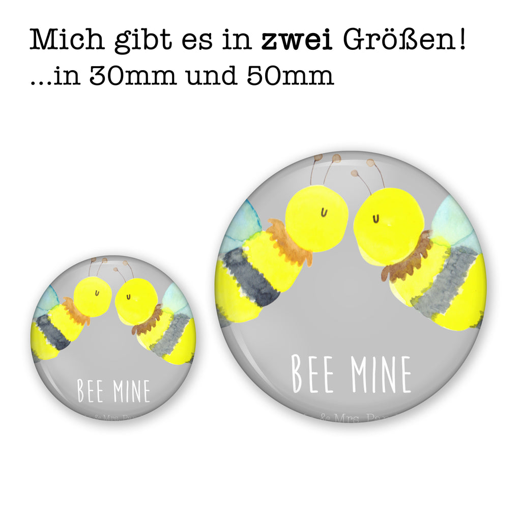 50mm Button Biene Liebe 50mm Button, Button, Pin, Anstecknadel, Biene, Wespe, Hummel