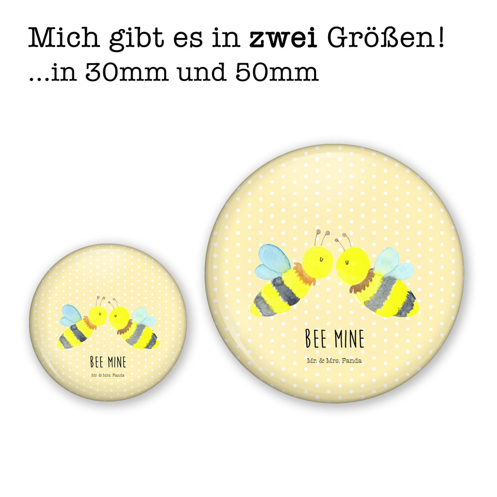 50mm Button Biene Liebe 50mm Button, Button, Pin, Anstecknadel, Biene, Wespe, Hummel